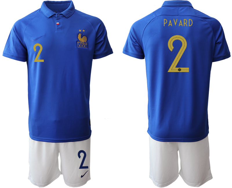 2019-20-France-2-PAVARD-100th-Commemorative-Edition-Soccer-Jersey