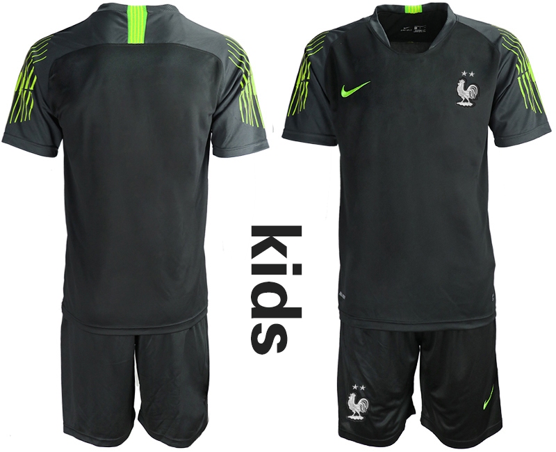 2019-20-France-Black-Youth-Goalkeeper-Soccer-Jersey