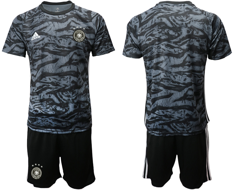 2019-20-Germany-Black-Goalkeeper-Soccer-Jersey