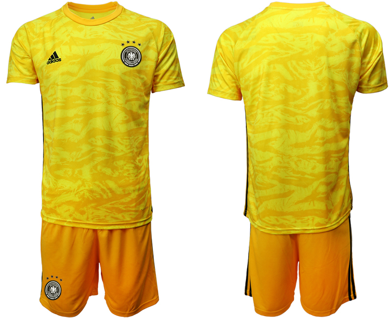 2019-20-Germany-Yellow-Goalkeeper-Soccer-Jersey