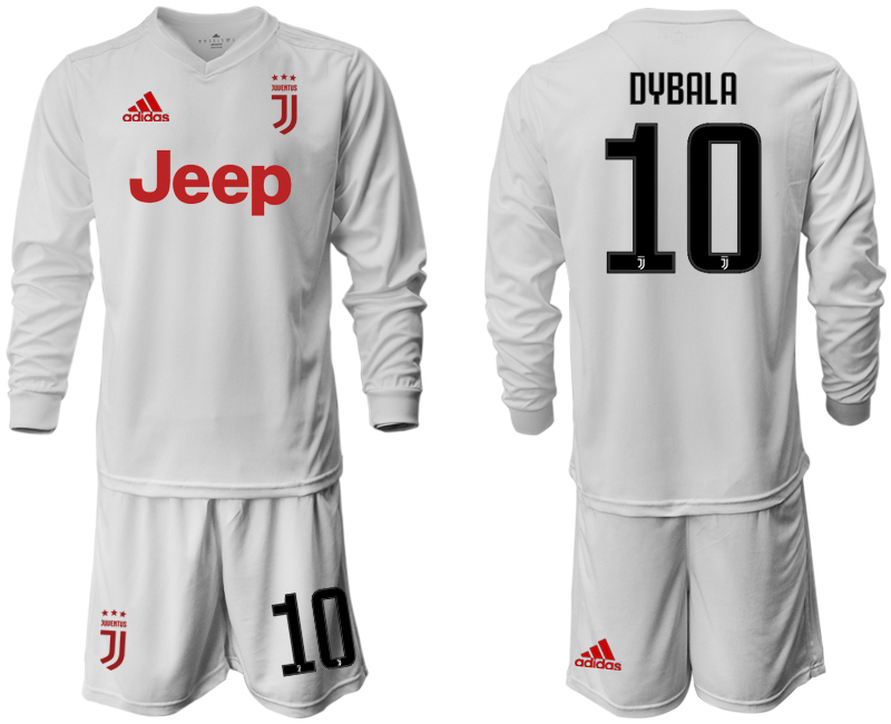 2019-20-Juventus-10-DYBALA-Long-Sleeve-Away-Soccer-Jersey