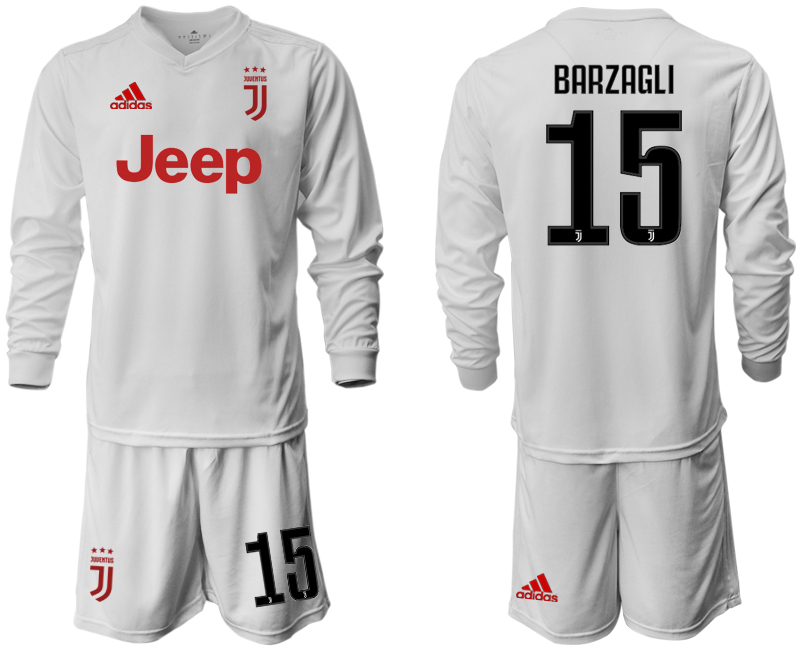 2019-20-Juventus-15-BARZAGLI-Long-Sleeve-Away-Soccer-Jersey