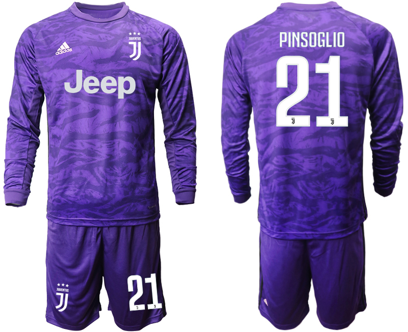 2019-20-Juventus-21-PINSOGLIO-Purple-Long-Sleeve-Goalkeeper-Soccer-Jersey