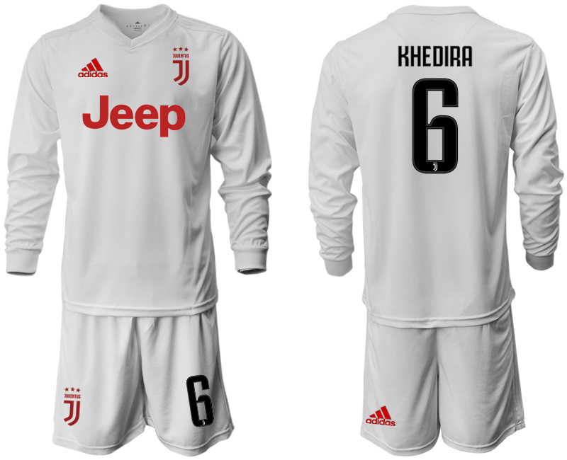 2019-20-Juventus-6-KHEDIRA-Long-Sleeve-Away-Soccer-Jersey