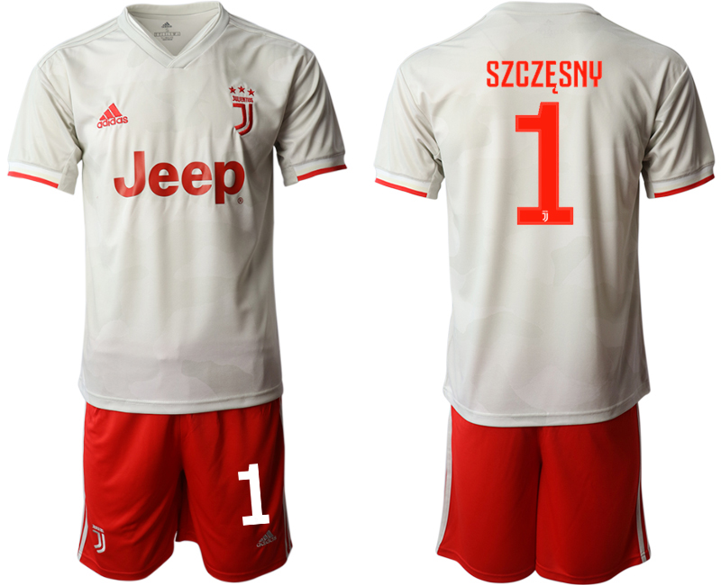 2019-20 Juventus FC 1 SZCZESNY Away Soccer Jersey