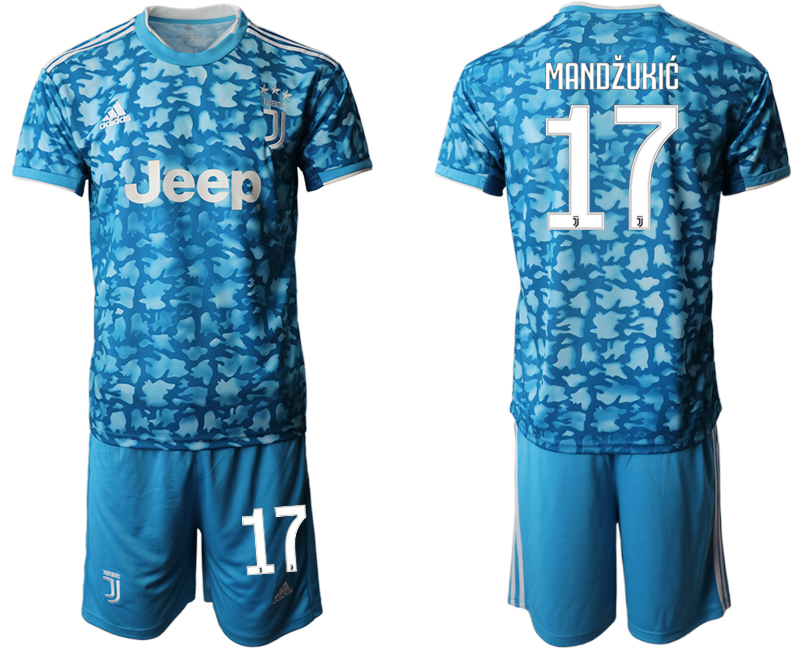 2019-20 Juventus FC 17 MANDZUKIC Third Away Soccer Jersey