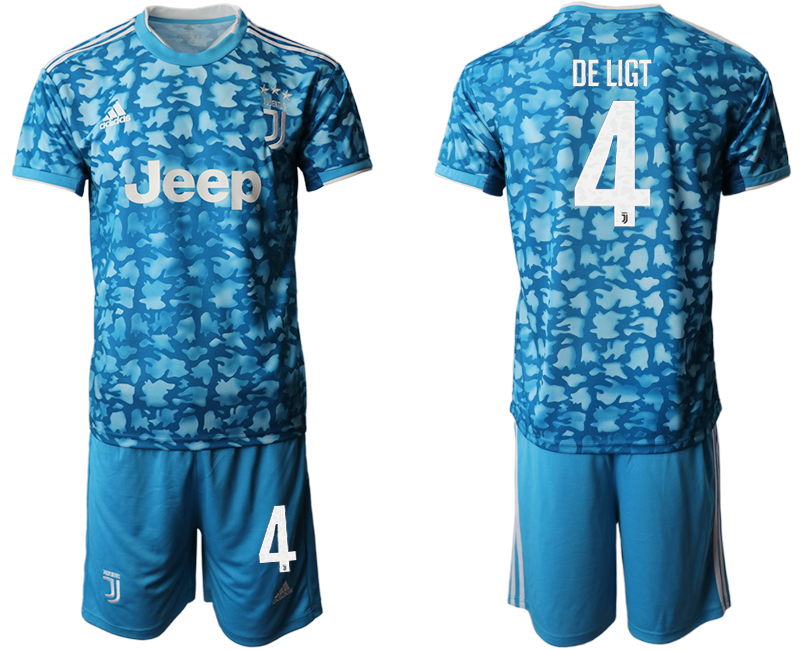 2019-20 Juventus FC 4 DE LIGT Third Away Soccer Jersey