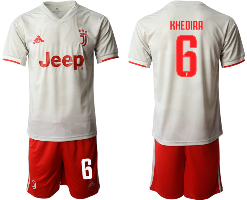 2019-20 Juventus FC 6 KHEDIRA Away Soccer Jersey