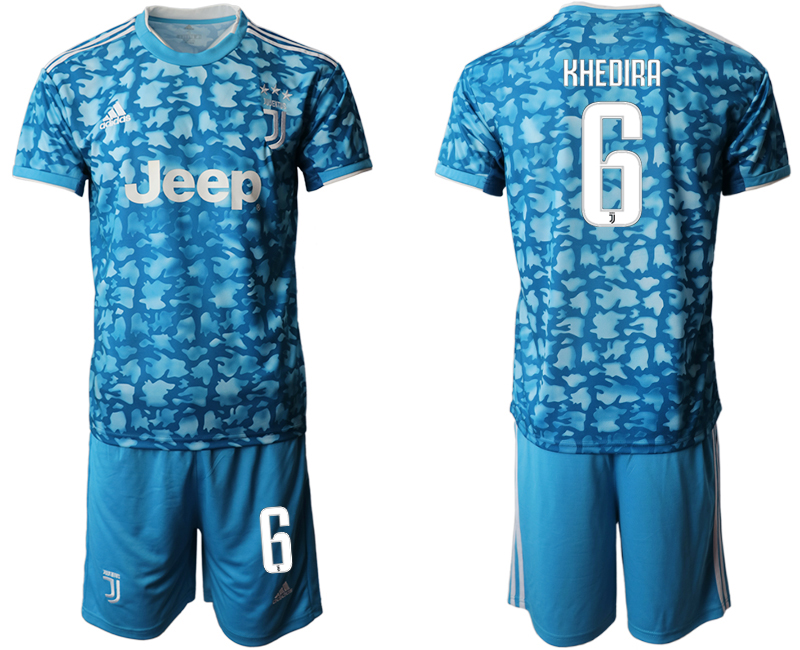 2019-20 Juventus FC 6 KHEDIRA Third Away Soccer Jersey