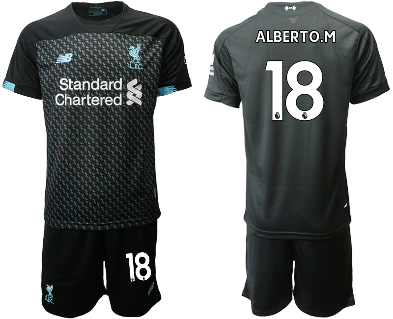 2019-20 Liverpool 18 ALBERTO.M Third Away Soccer Jersey