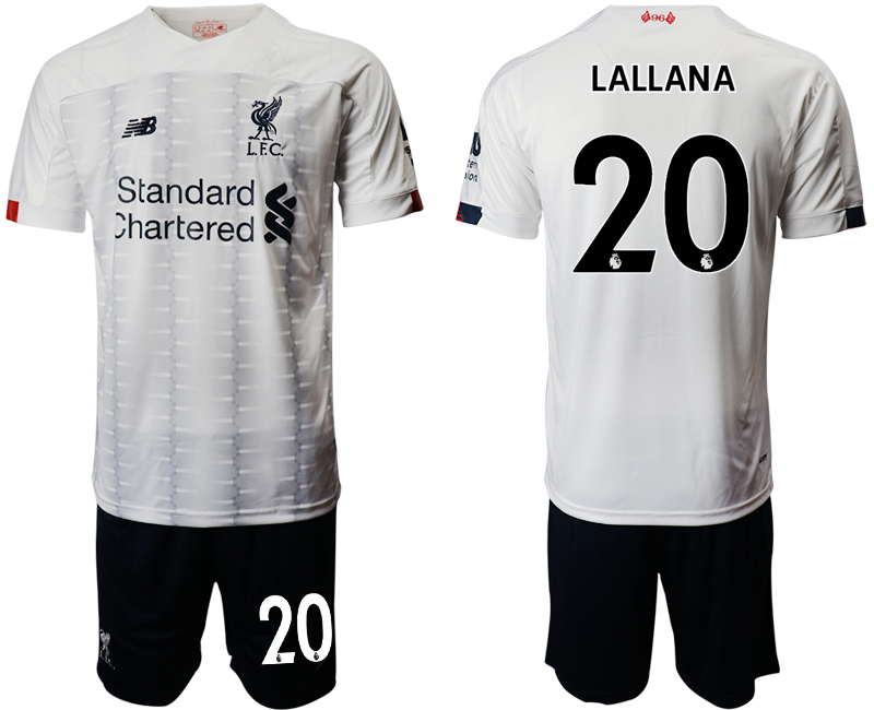 2019-20 Liverpool 20 LALLANA Away Soccer Jersey