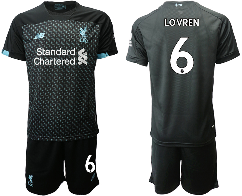 2019-20 Liverpool 6 LOVREN Third Away Soccer Jersey