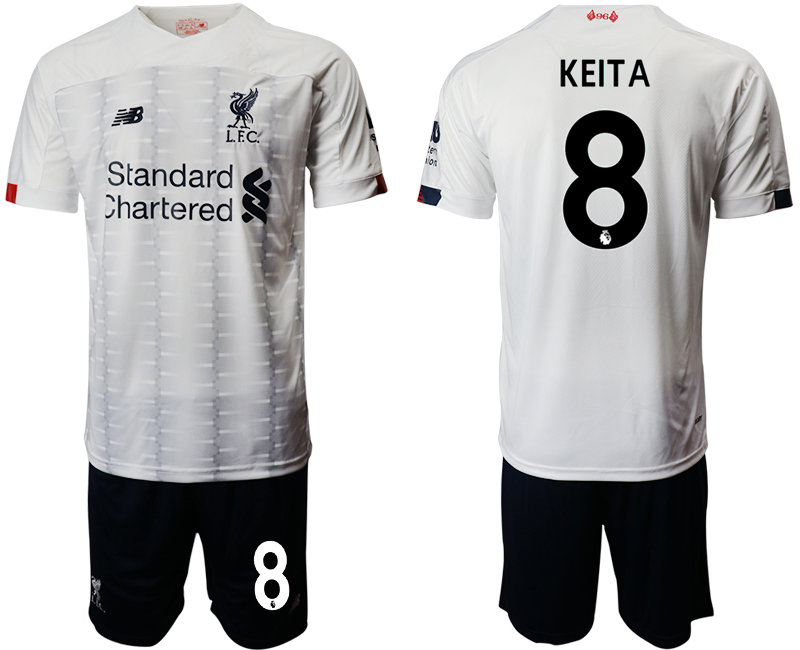 2019-20 Liverpool 8 KEITA Away Soccer Jersey