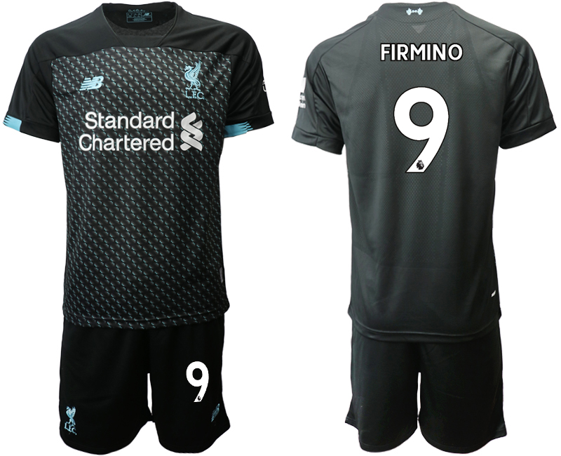 2019-20 Liverpool 9 FIRMINO Third Away Soccer Jersey