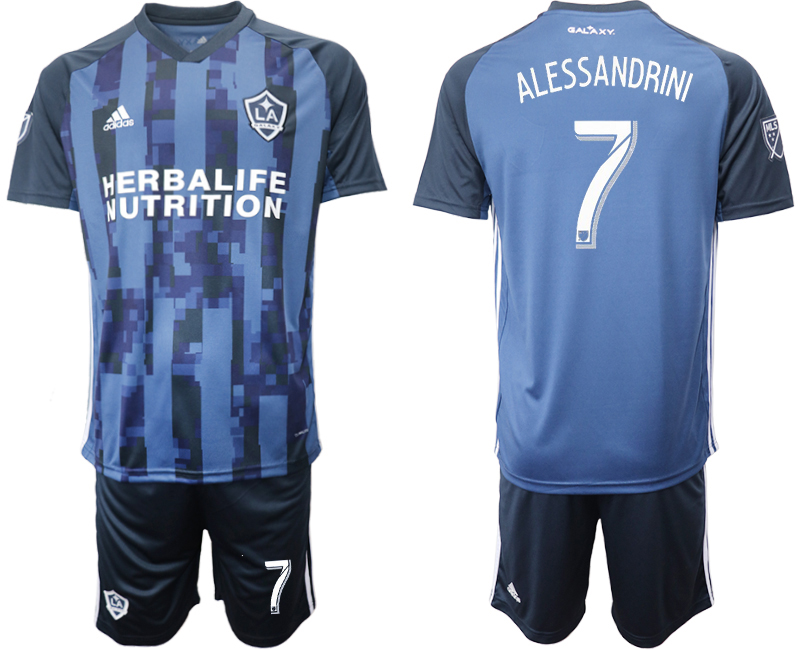 2019-20 Los Angeles Galaxy 7 ALESSANDRINI Away Soccer Jersey