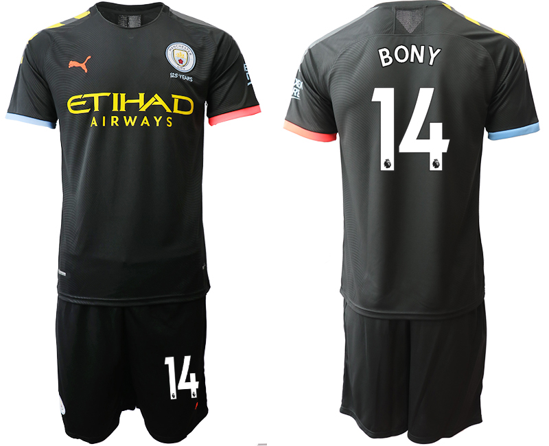 2019-20 Manchester City 14 BONY Away Soccer Jersey