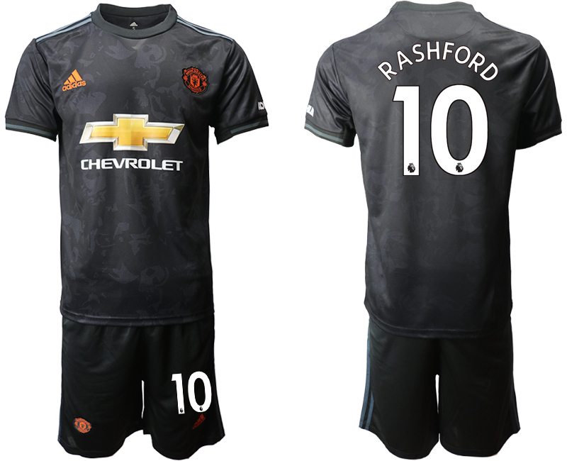 2019-20 Manchester United 10 RASHFORD Third Away Soccer Jersey