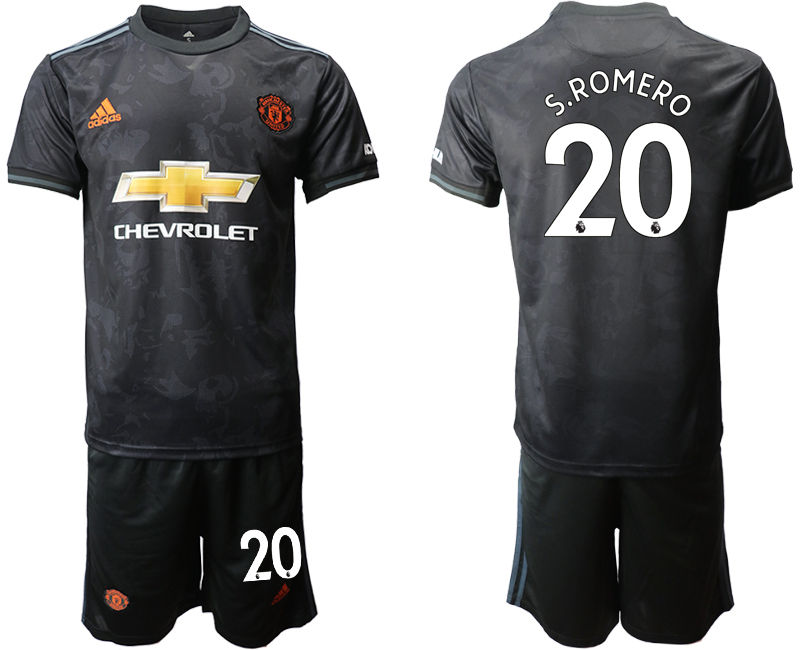 2019-20 Manchester United 20 S.ROMERO Third Away Soccer Jersey