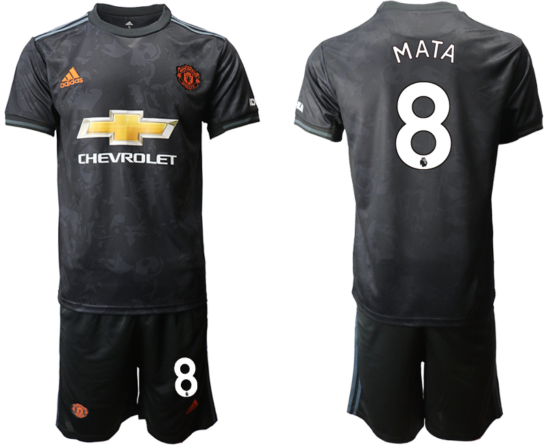 2019-20 Manchester United 8 MATA Third Away Soccer Jersey