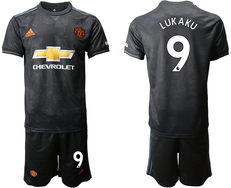 2019-20 Manchester United 9 LUKAKU Third Away Soccer Jersey