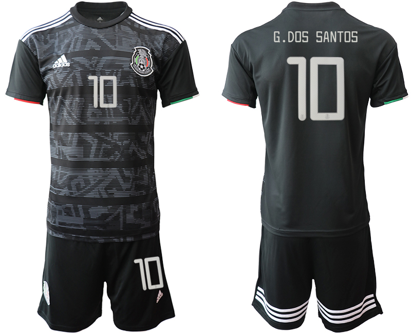 2019-20-Mexico-10-G.DOS-SANTOS-Home-Soccer-Jersey