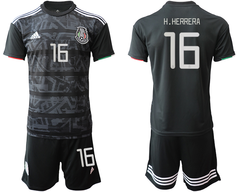 2019-20-Mexico-16-H.HERRERA-Home-Soccer-Jersey