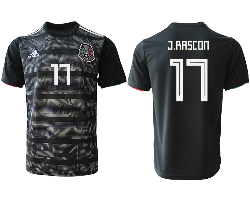 2019-20-Mexico-17-C.RASCON-Away-Thailand-Soccer-Jersey