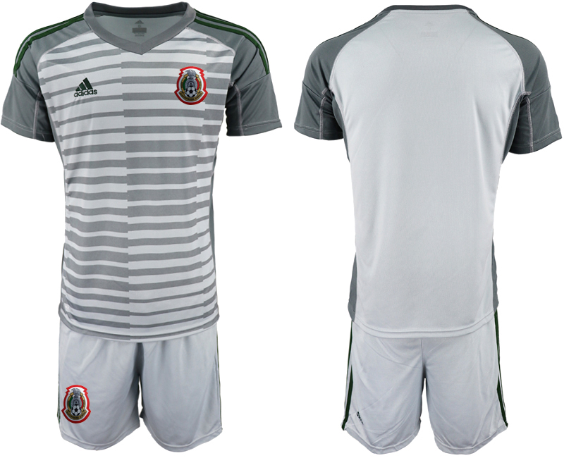 2019-20-Mexico-Gray-Goalkeeper-Soccer-Jersey