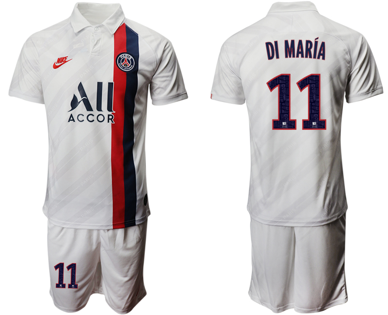 2019-20 Paris Saint-Germain 11 DI MARIA Third Away Soccer Jersey