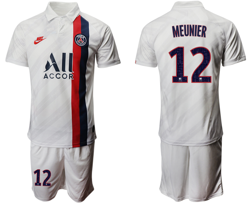 2019-20 Paris Saint-Germain 12 MEUNIER Third Away Soccer Jersey