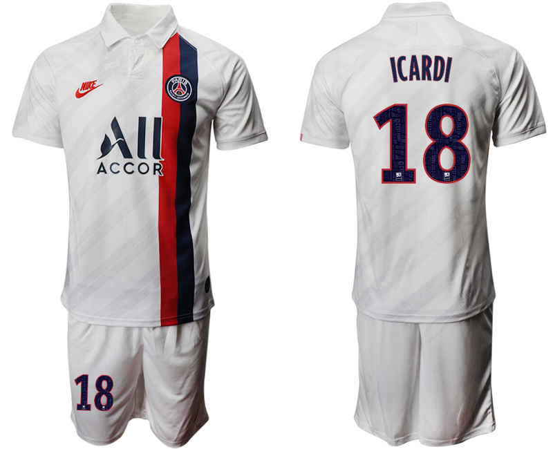 2019-20 Paris Saint-Germain 18 ICARDI Third Away Soccer Jersey