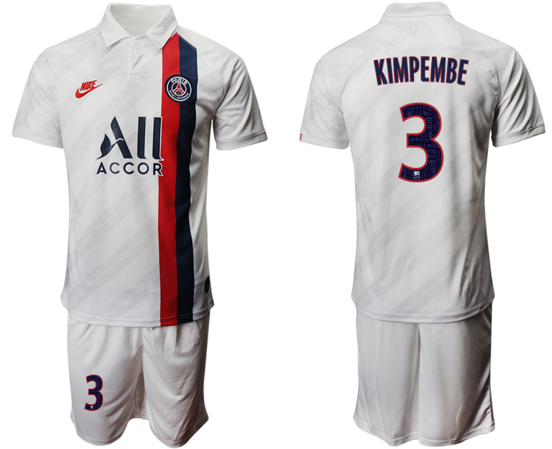 2019-20 Paris Saint-Germain 3 KIMPEMBE Third Away Soccer Jersey