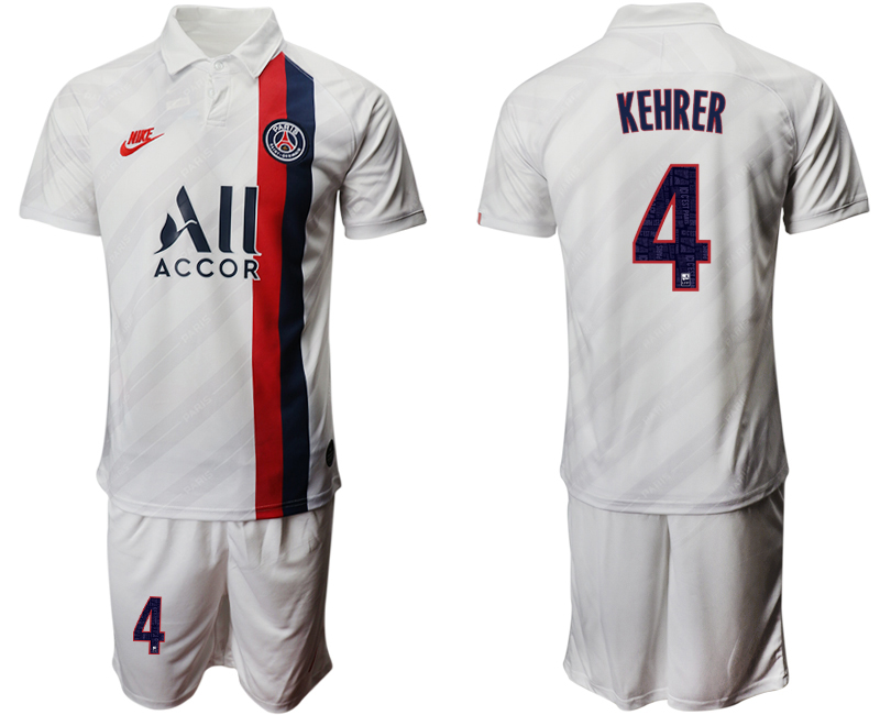 2019-20 Paris Saint-Germain 4 KEHRER Third Away Soccer Jersey