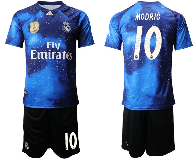 2019-20 Real Madrid 10 MODRIC Away Soccer Jersey