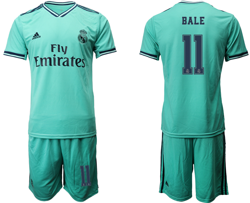 2019-20 Real Madrid 11 BALE Third Away Soccer Jersey