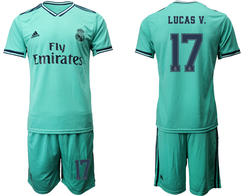 2019-20 Real Madrid 17 LUCAS V. Third Away Soccer Jersey