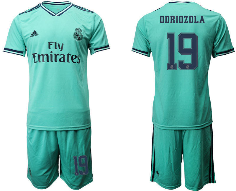 2019-20 Real Madrid 19 ODRIOZOLA Third Away Soccer Jersey