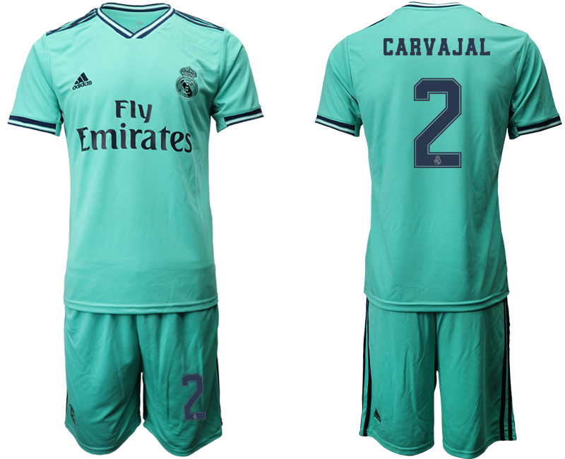 2019-20 Real Madrid 2 CARVAJAL Third Away Soccer Jersey