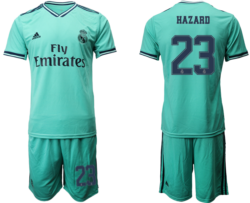 2019-20 Real Madrid 23 HAZARD Third Away Soccer Jersey