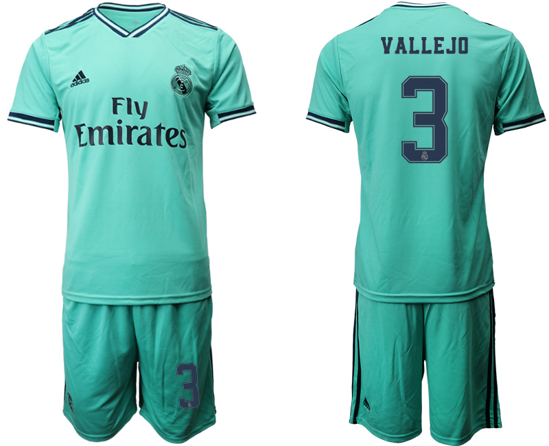 2019-20 Real Madrid 3 VALLEJO Third Away Soccer Jersey