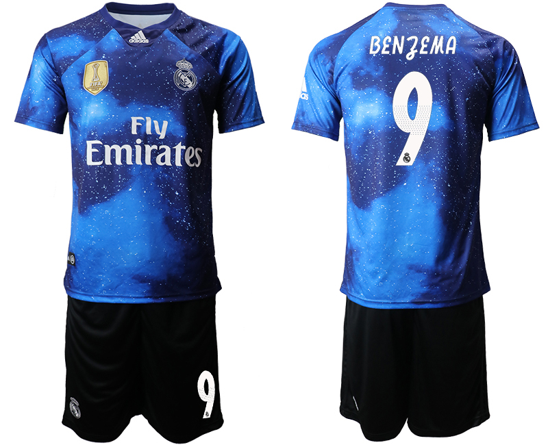 2019-20 Real Madrid 9 BENGEMA Away Soccer Jersey