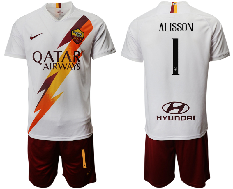 2019-20 Roma 1 LISSON Away Soccer Jersey