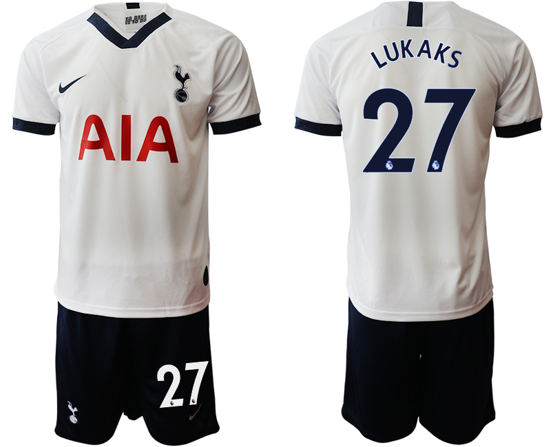 2019-20 Tottenham Hotspur 27 LUKAKS Home Soccer Jersey