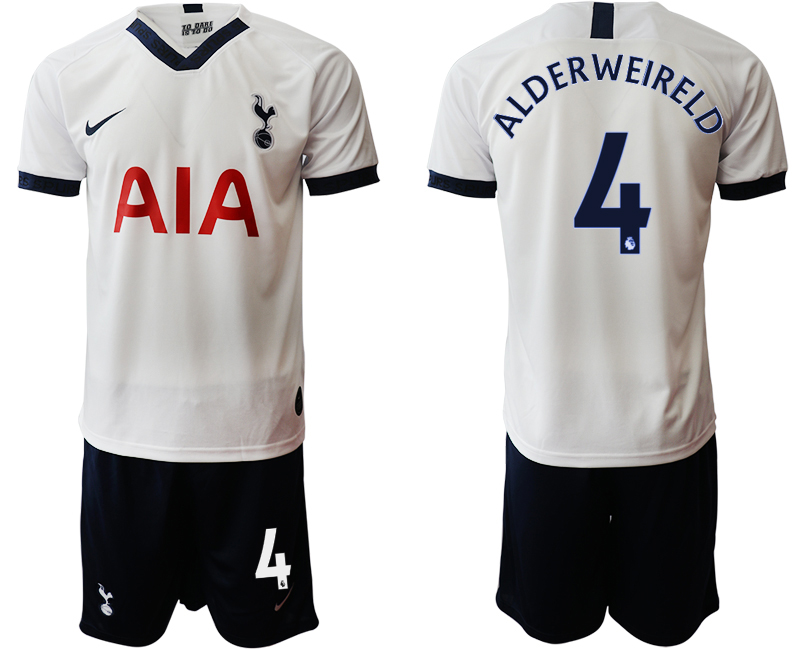 2019-20 Tottenham Hotspur 4 ALDERWEIRELD Home Soccer Jersey