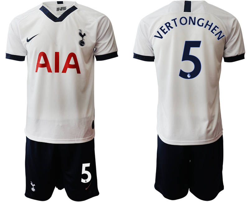 2019-20 Tottenham Hotspur 5 VERTONGHEN Home Soccer Jersey