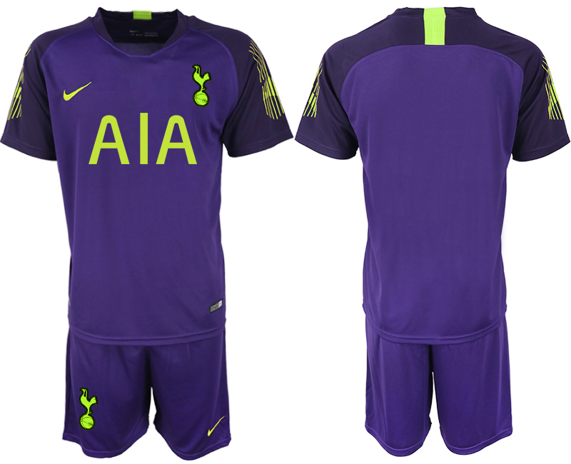 2019-20 Tottenham Hotspur Football Club Fluorescent Purple Goalkeeper Soccer Jersey