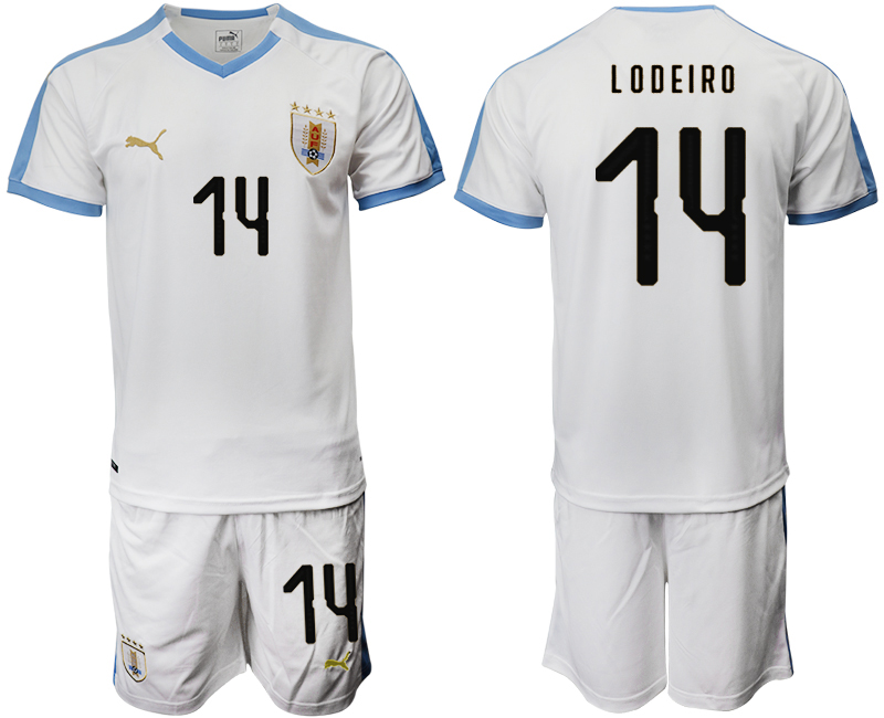 2019-20-Uruguay-14-LODEIRO-Away-Soccer-Jersey