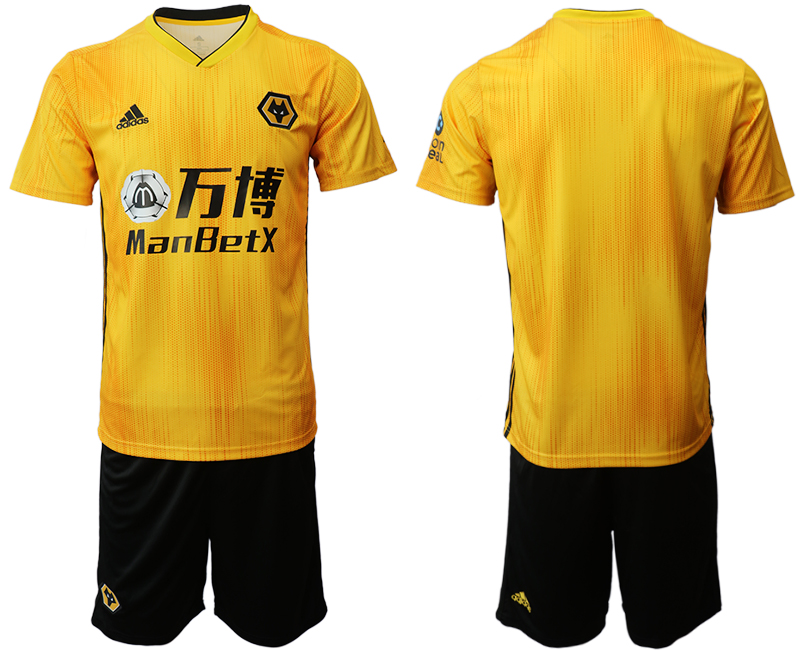 2019-20 Wolverhampton Wanderers Home Soccer Jersey