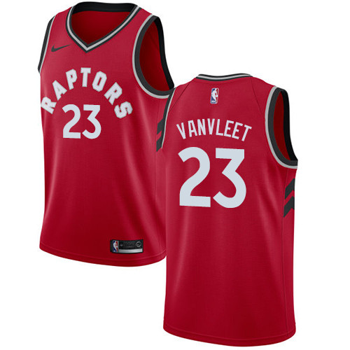 Nike Raptors #23 Fred VanVleet Red NBA Swingman Icon Edition Jersey