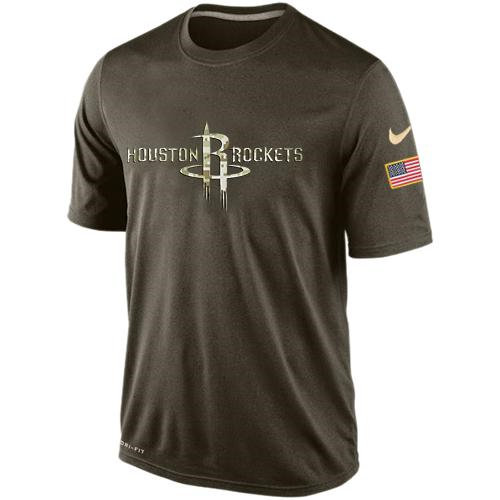 Houston Rockets Salute To Service Nike Dri-FIT T-Shirt